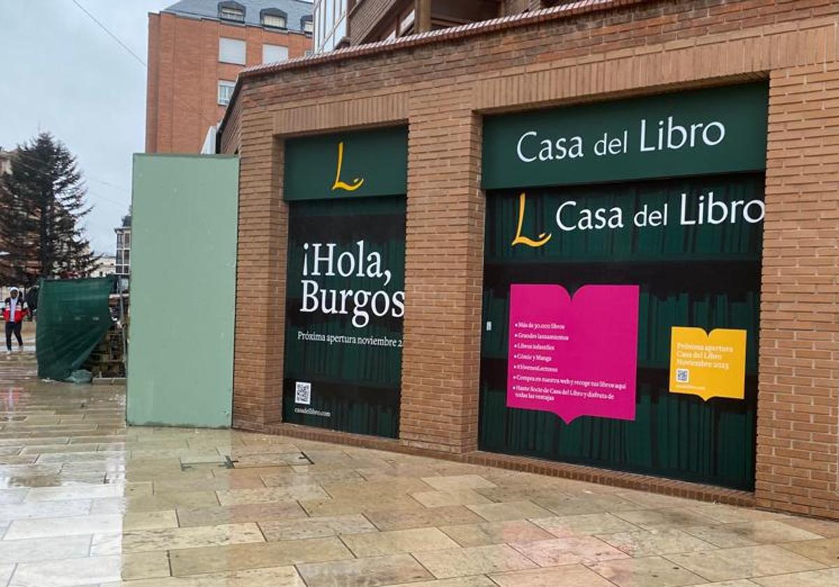 Las obras de la Casa del Libro de Burgos comenzaron en septiembre.