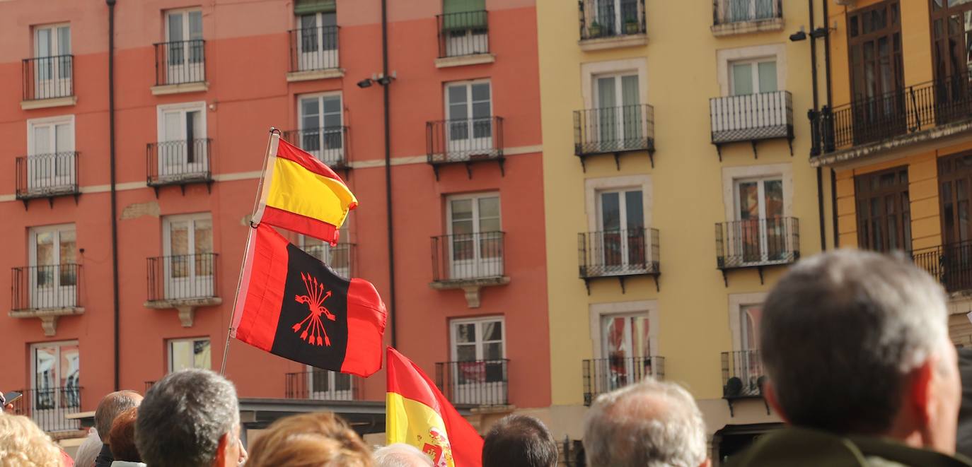 Manifestación contra la amnistía en Burgos