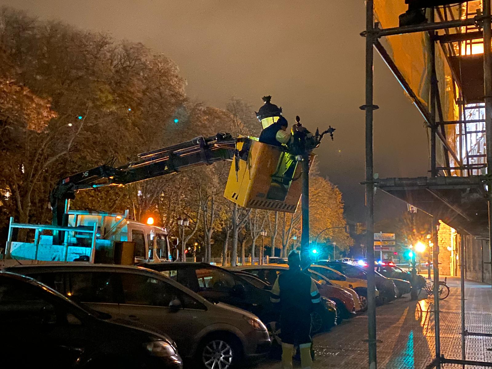 El viento causa decenas de desperfectos en Burgos