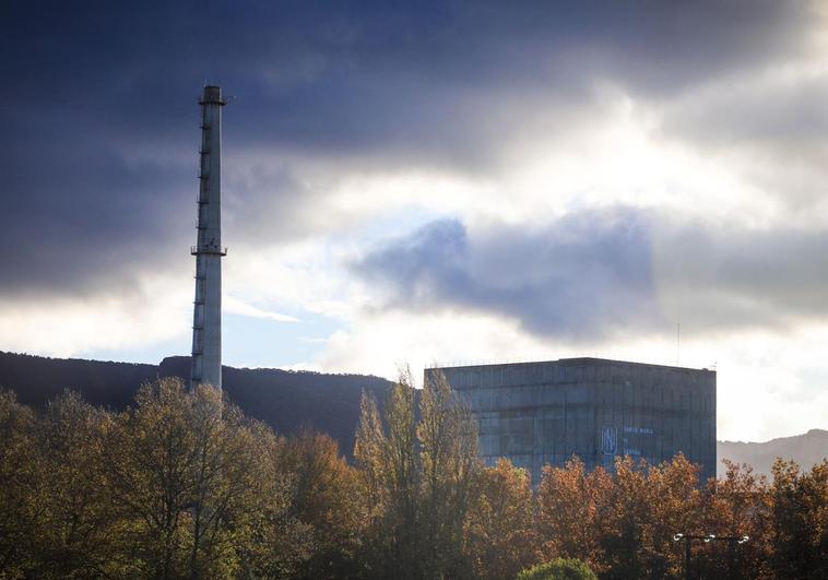 La central nuclear de Santa María de Garoña ha sido durante décadas referencia absoluta de la comarca.