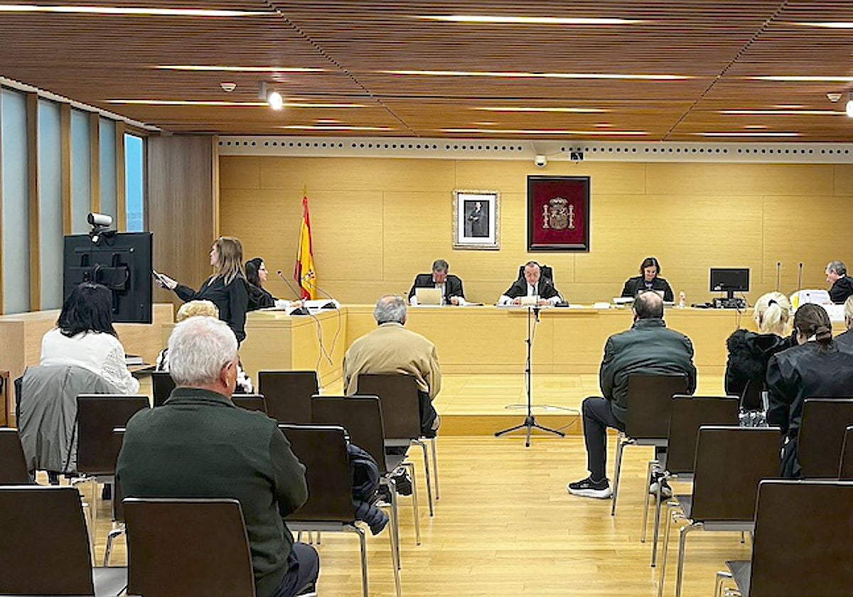 Sesión del miércoles en la Audiencia Provincial de Burgos