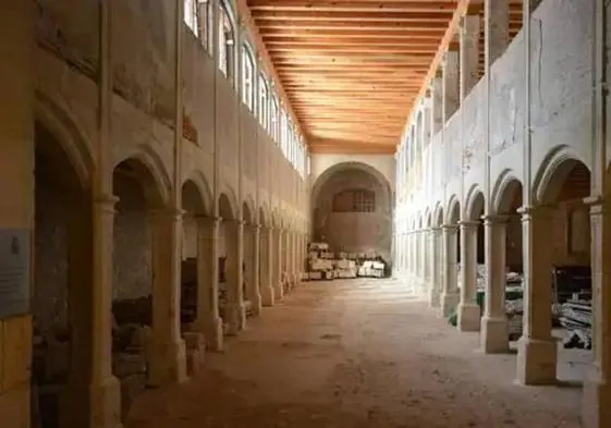 Interior del Hospital de la Concepción.