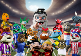 Todas las mascotas participantes de los Juegos Olimpicos del fútbol español