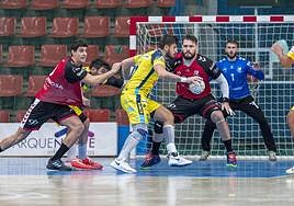 Imagen del encuentro entre el UBU San Pablo Burgos y el Trops Málaga.