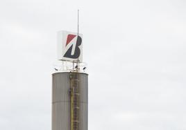 Exterior de la fábrica de Bridgestone en Burgos.