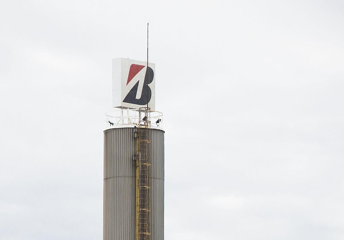 Exterior de la fábrica de Bridgestone en Burgos.