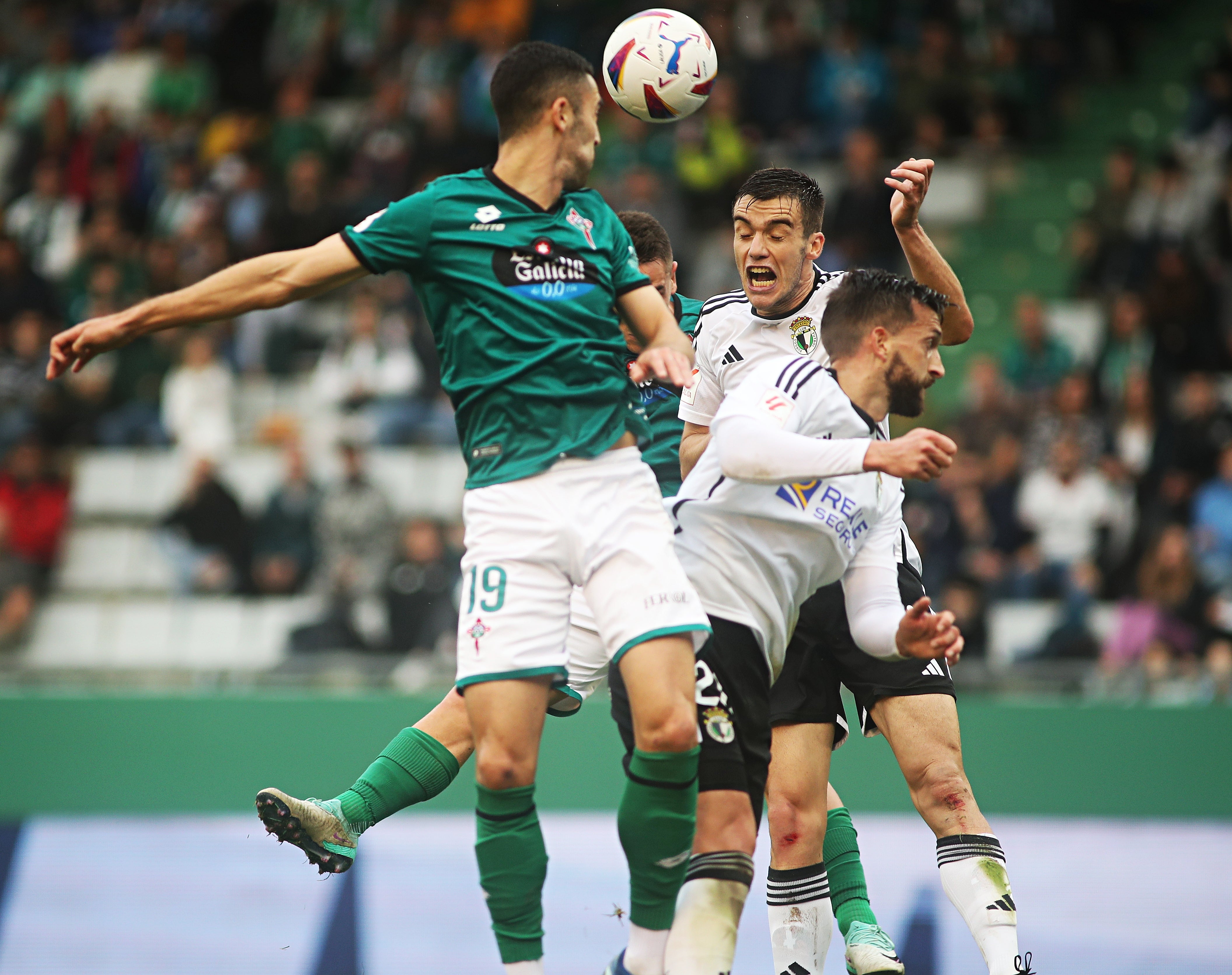 El empate del Burgos CF, en imágenes