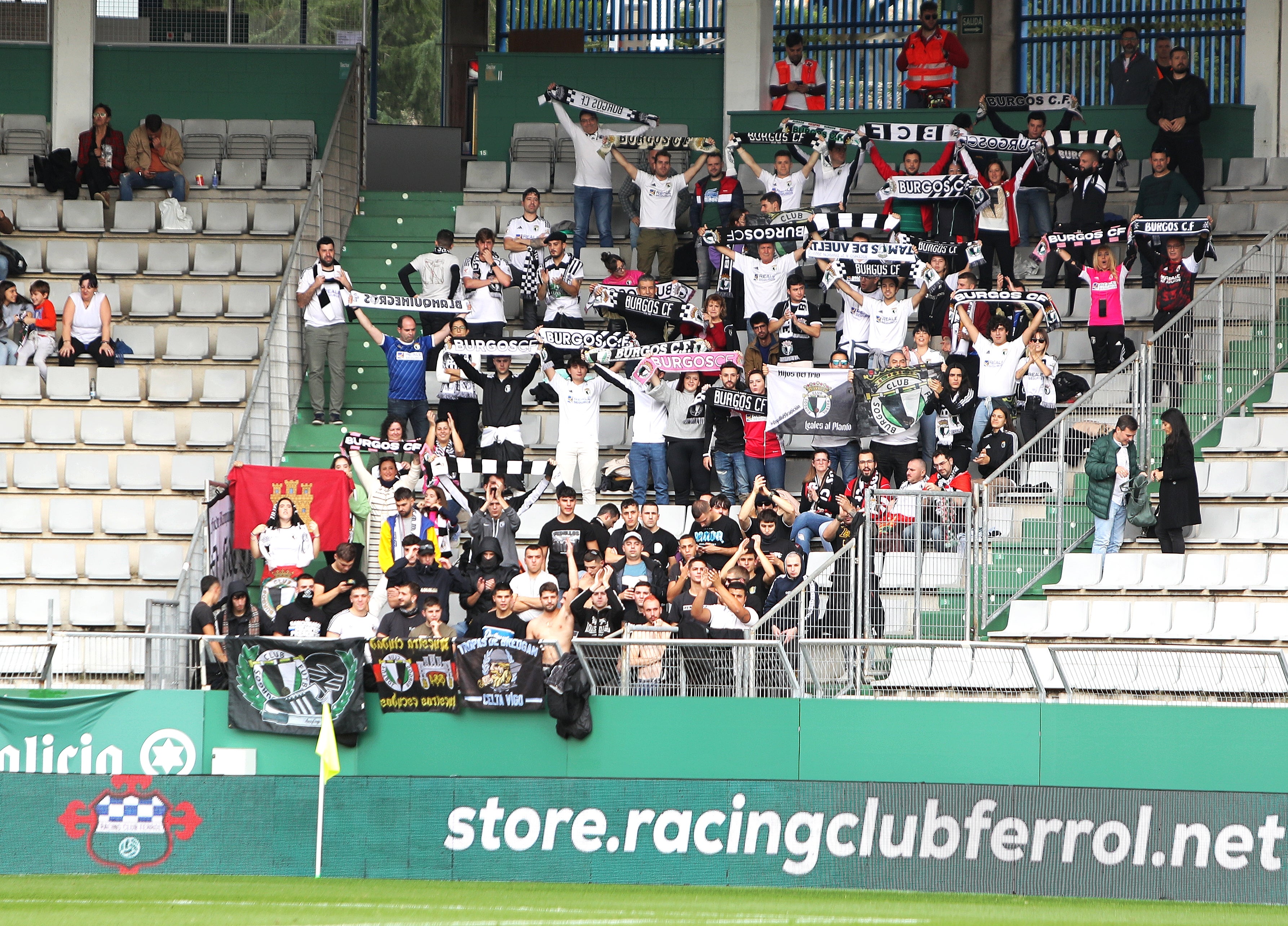 El empate del Burgos CF, en imágenes