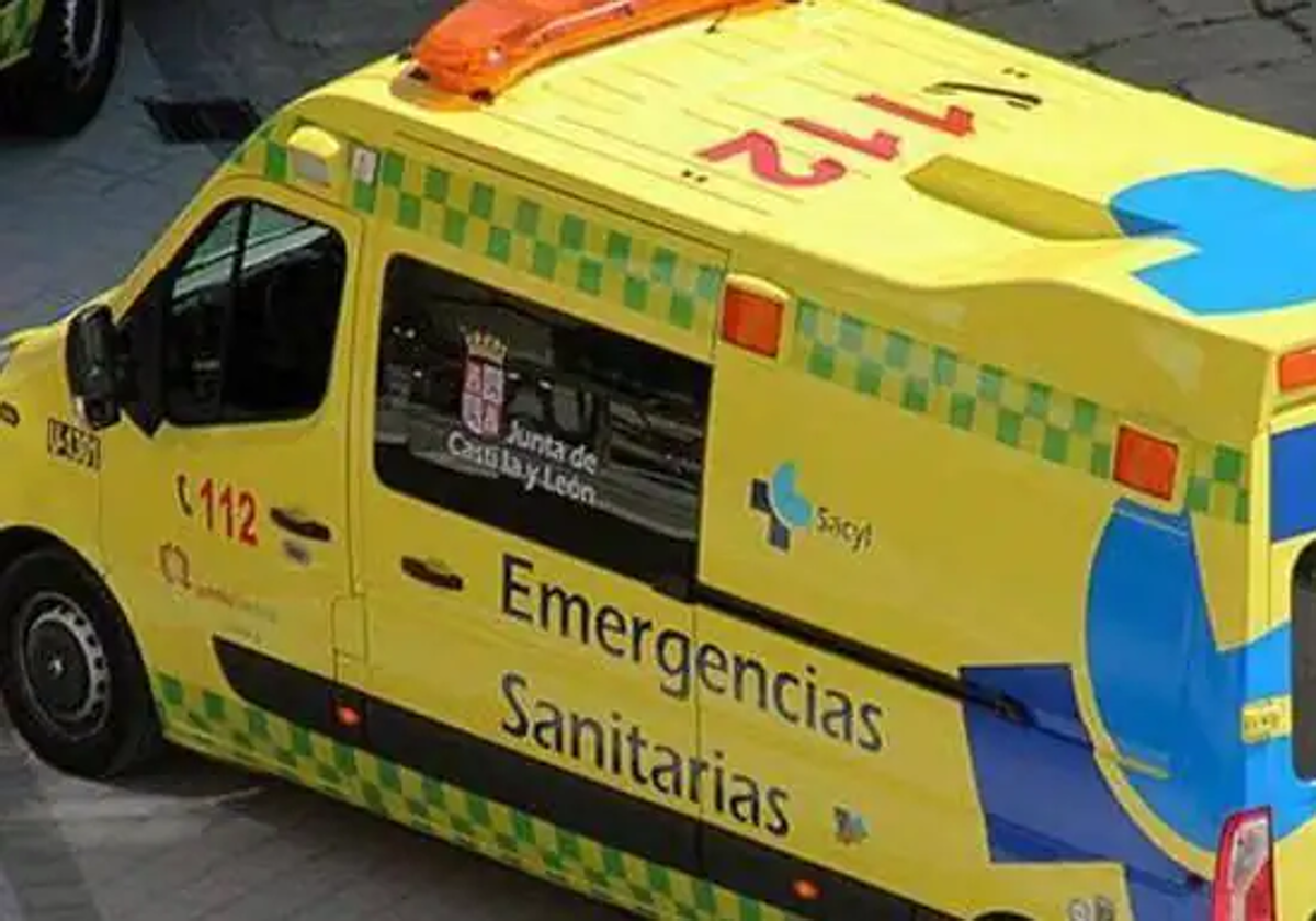 Foto de archivo de una ambulancia