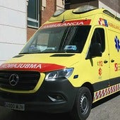 Herido leve un conductor en Burgos