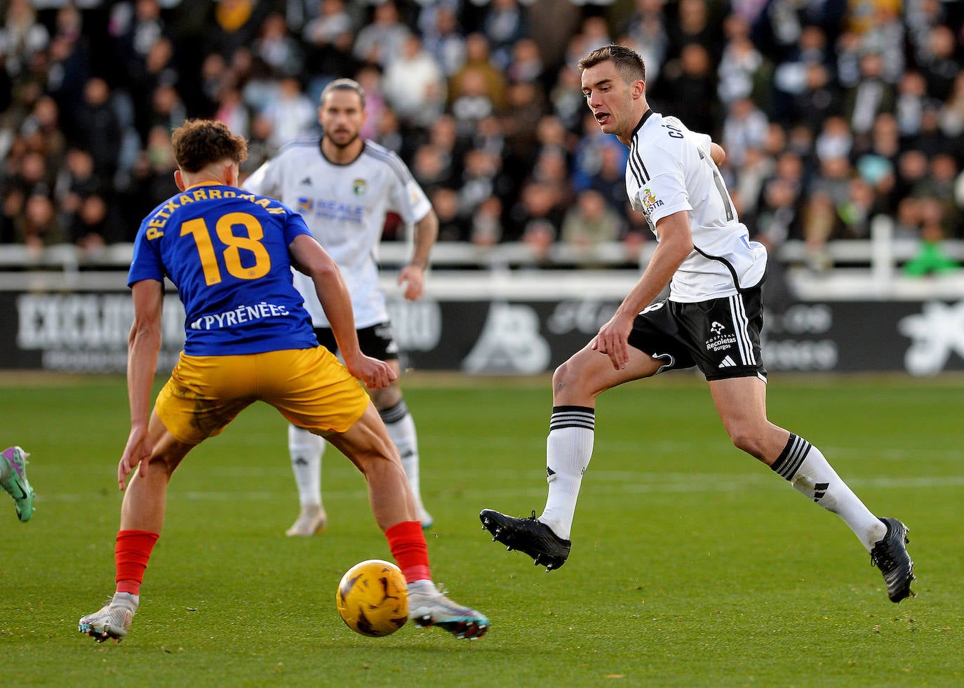 El Burgos CF no puede pasar del empate ante el Andorra