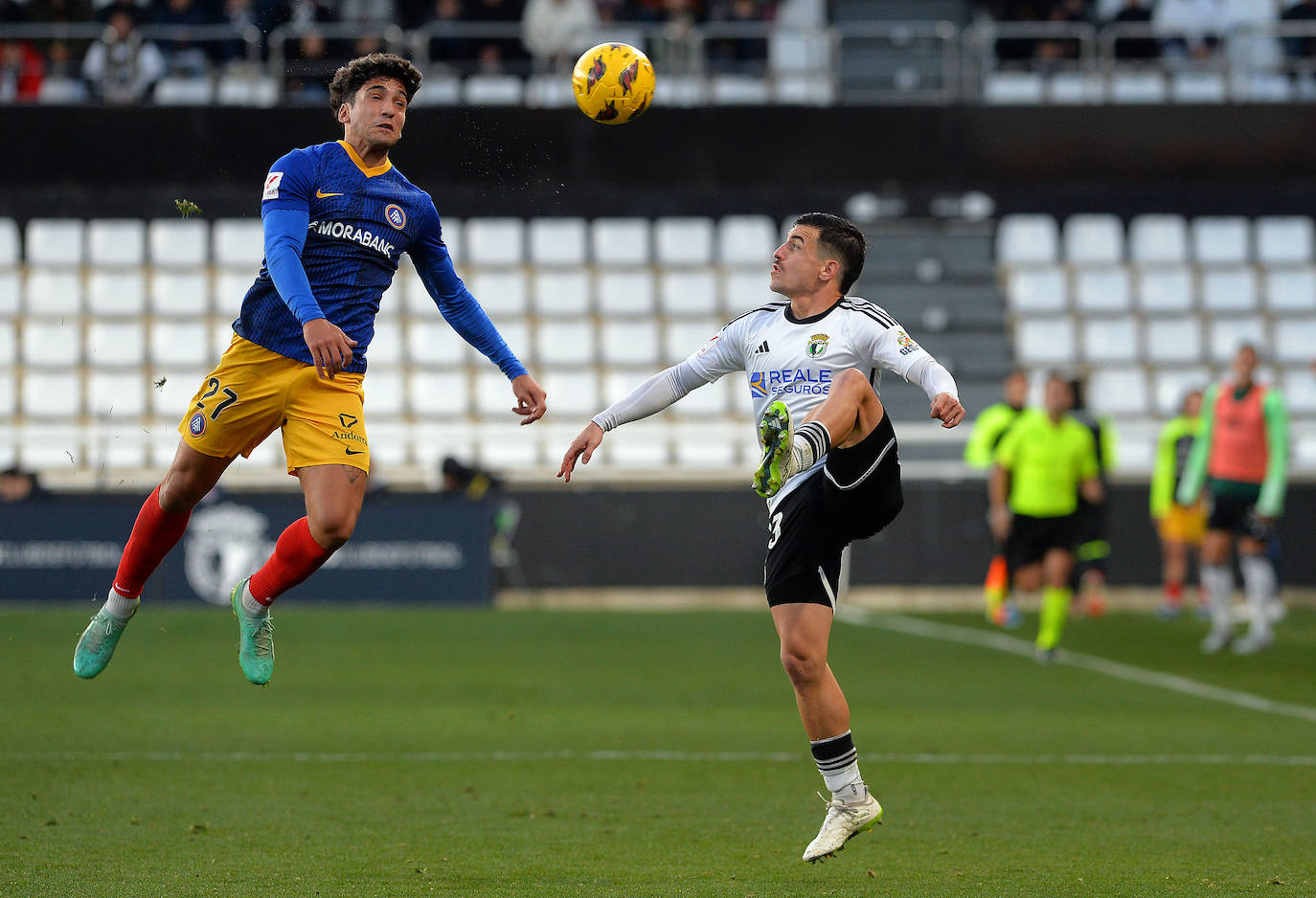 El Burgos CF no puede pasar del empate ante el Andorra