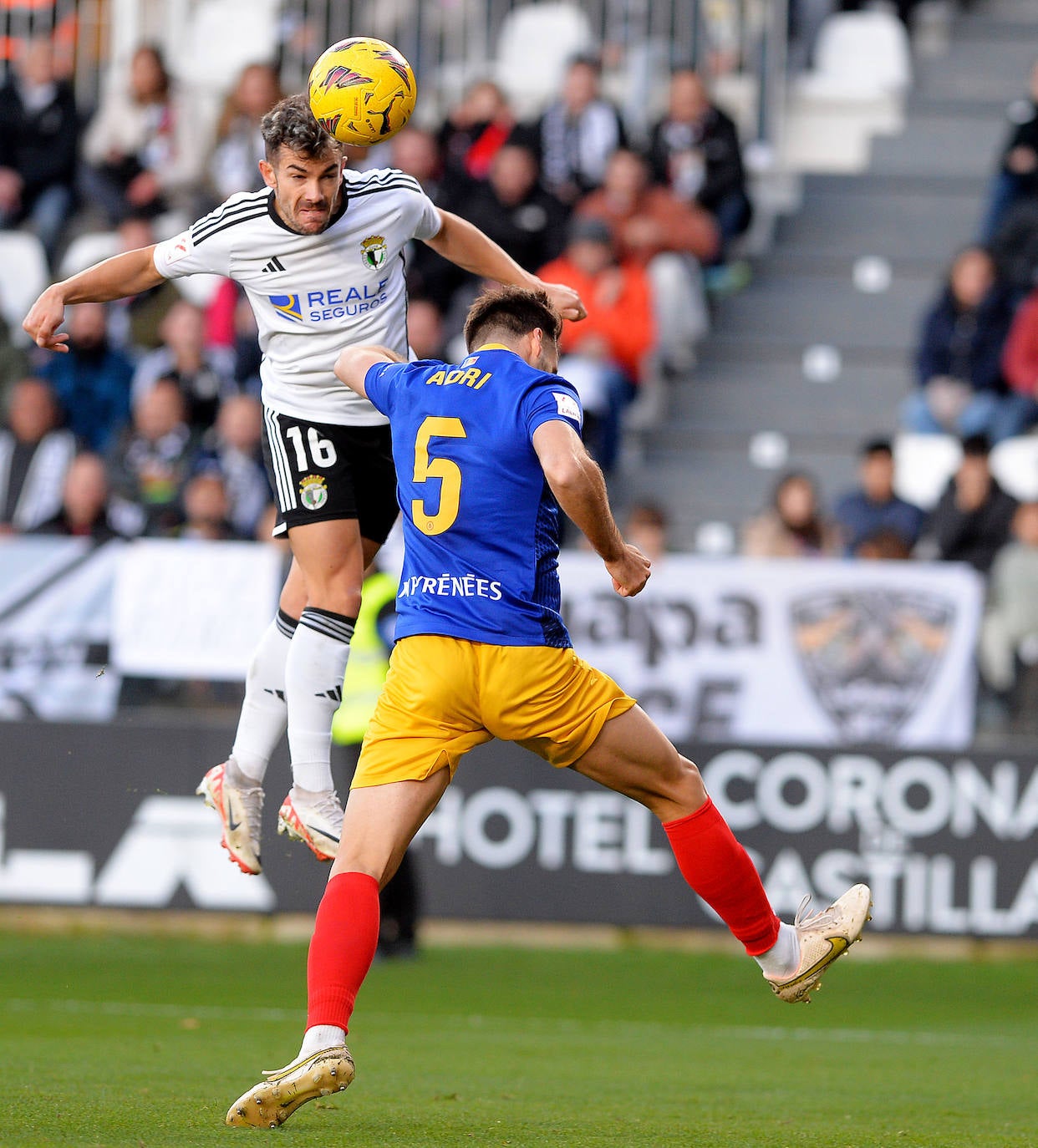 El Burgos CF no puede pasar del empate ante el Andorra