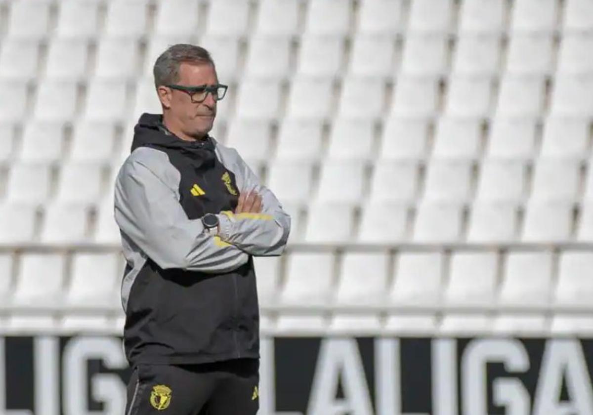 Jon Pérez Bolo, entrenador del Burgos CF.