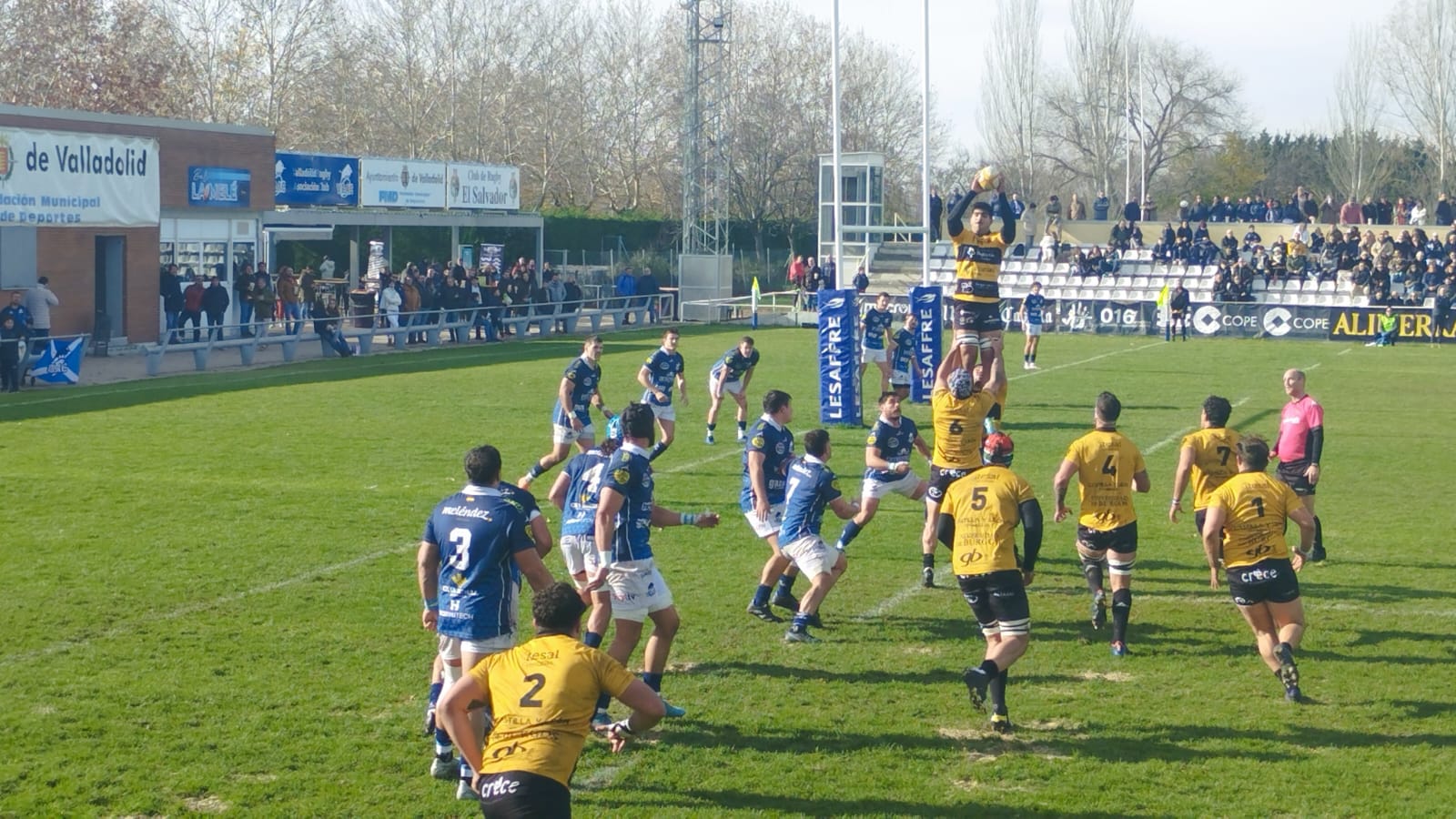 El partido entre el VRAC y el Recoletas Burgos, en imágenes