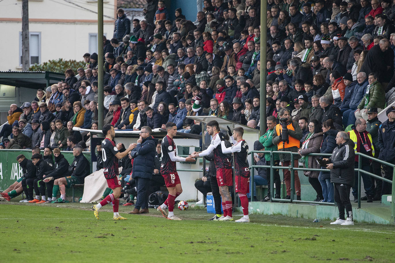 El pase del Burgos CF a dieciseisavos de Copa, en imágenes