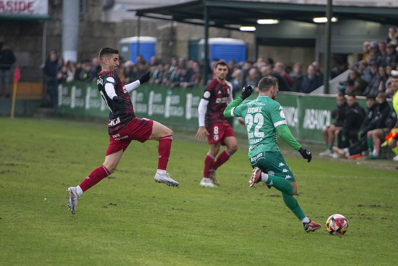 El pase del Burgos CF a dieciseisavos de Copa, en imágenes