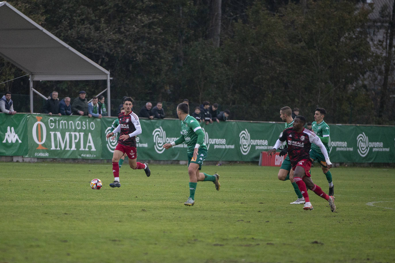 El pase del Burgos CF a dieciseisavos de Copa, en imágenes