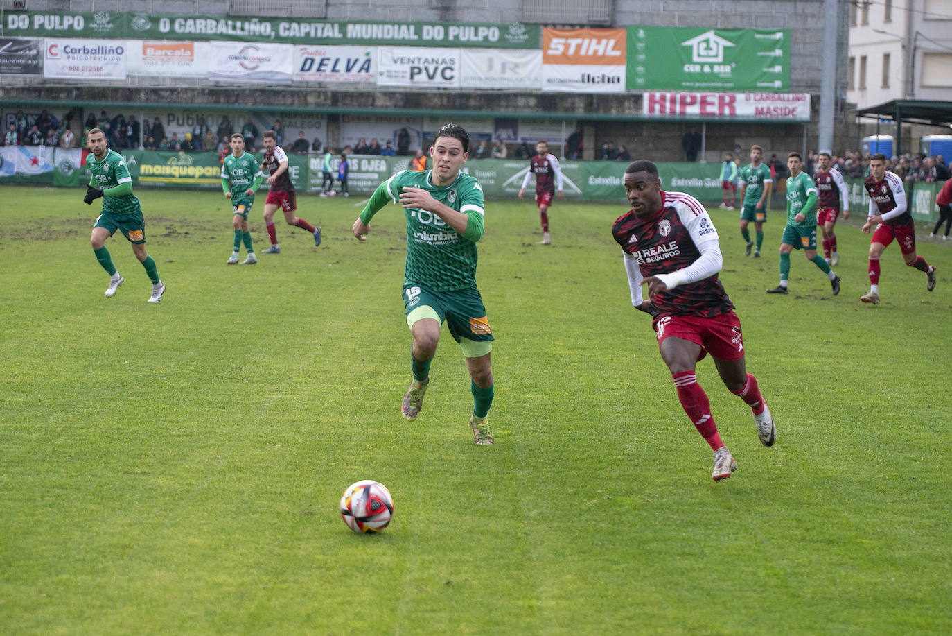 El pase del Burgos CF a dieciseisavos de Copa, en imágenes