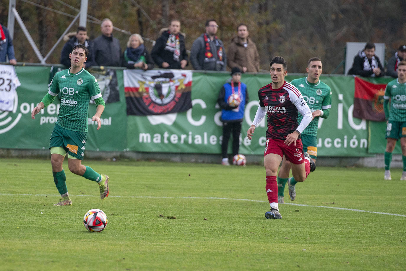 El pase del Burgos CF a dieciseisavos de Copa, en imágenes