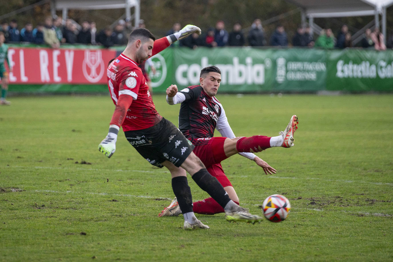 El pase del Burgos CF a dieciseisavos de Copa, en imágenes