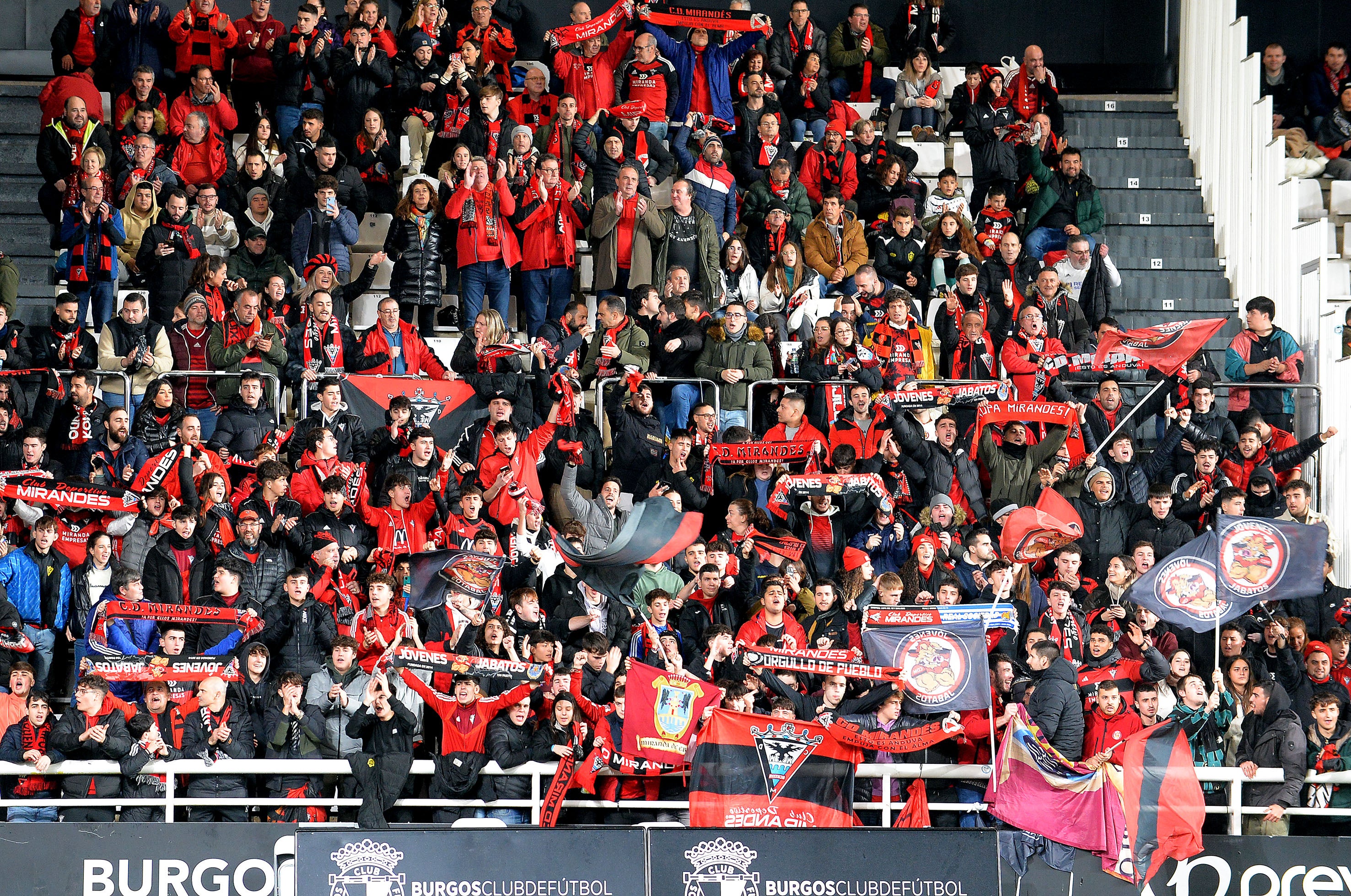 El derbi de Burgos, en imágenes