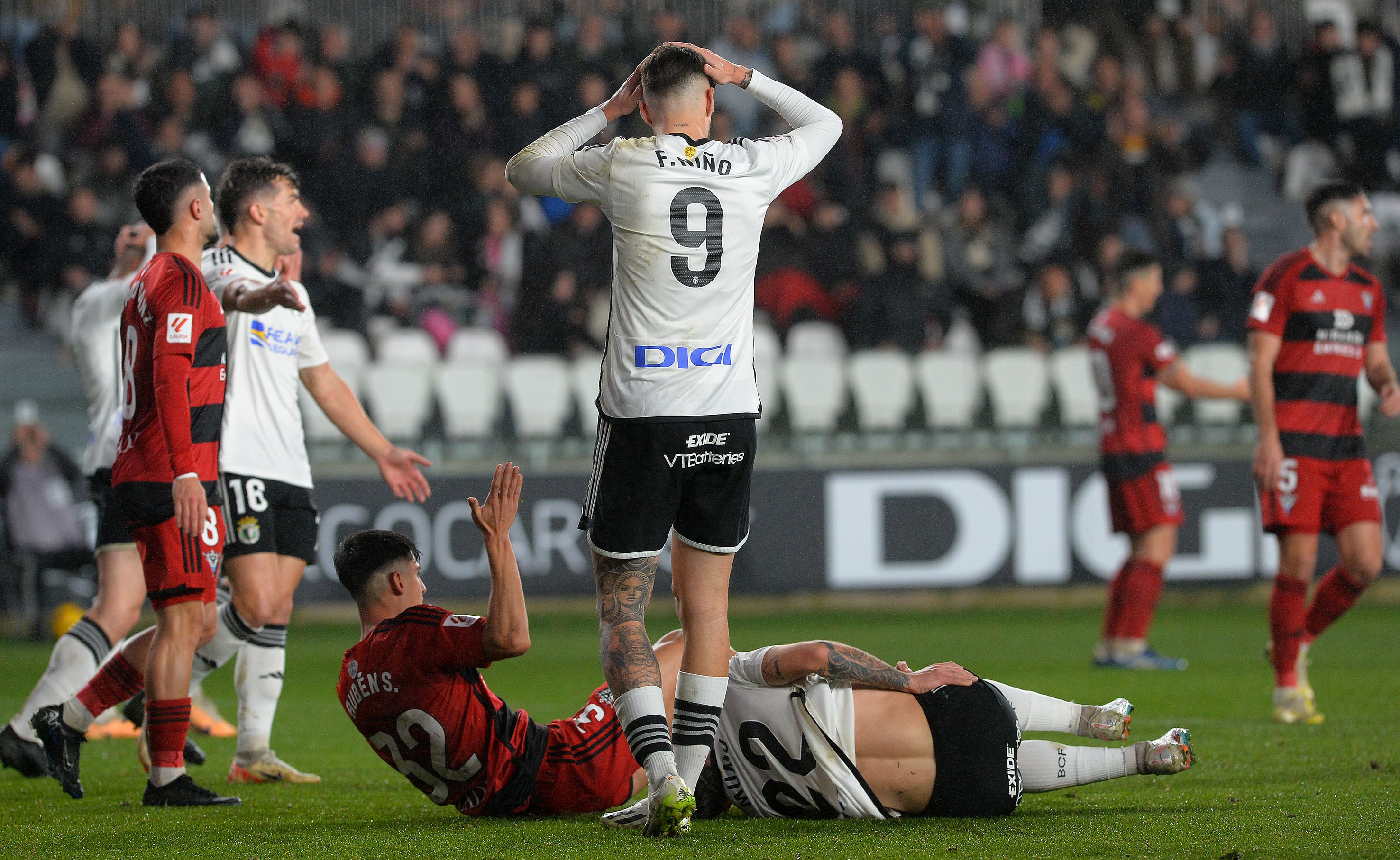 El derbi de Burgos, en imágenes