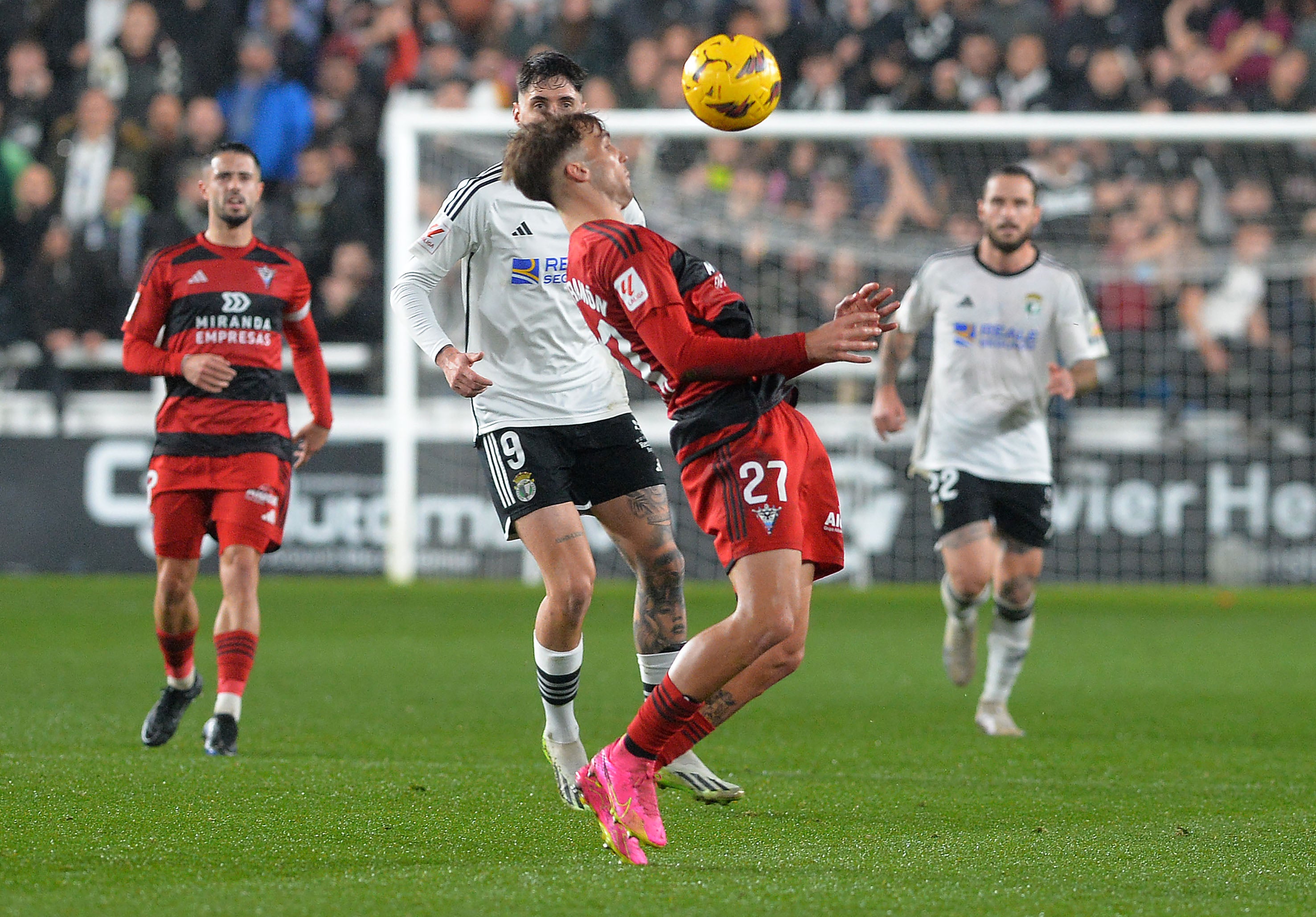 El derbi de Burgos, en imágenes