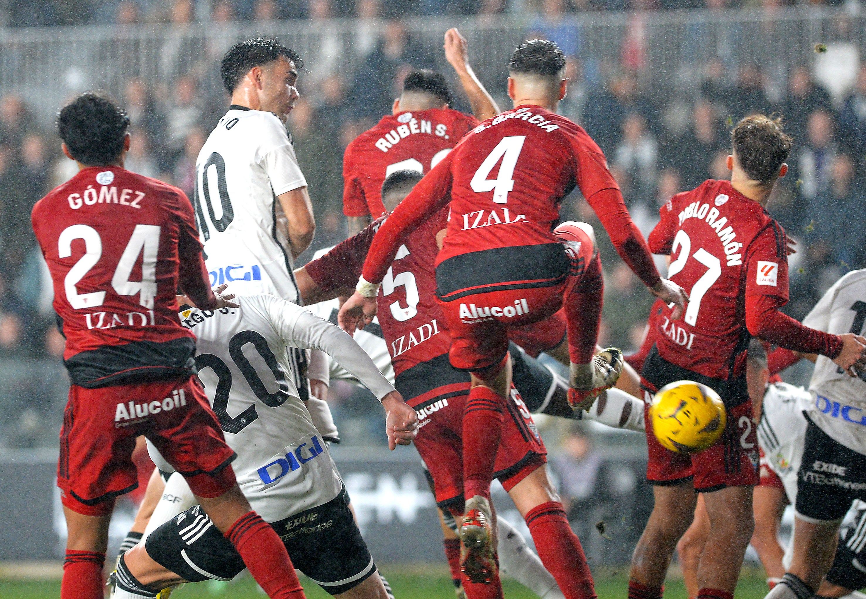 El derbi de Burgos, en imágenes