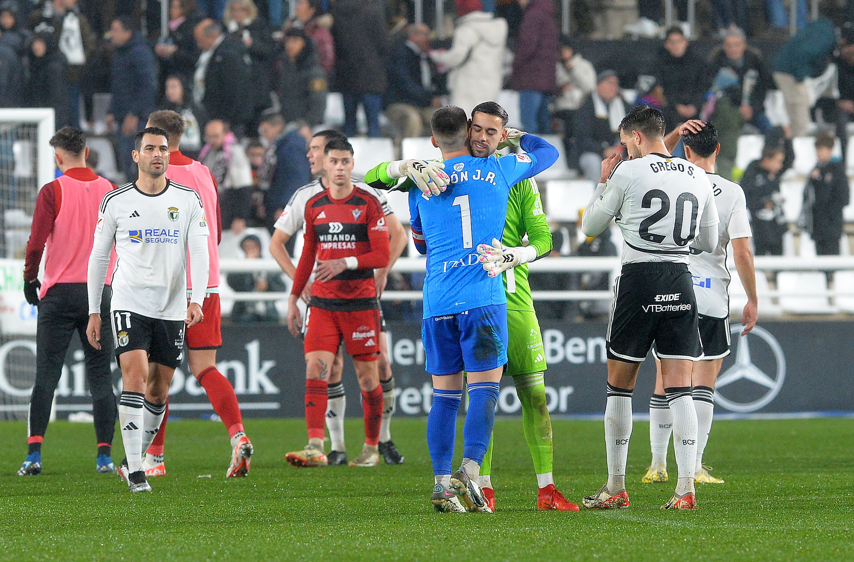 El derbi de Burgos, en imágenes