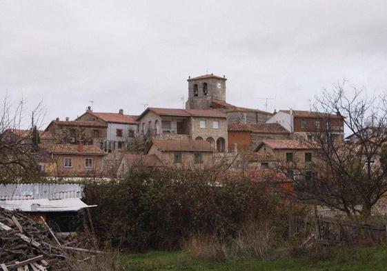 Vista de Modúbar de la Emparedada, en Burgos.