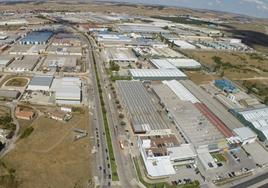 Imagen aérea del polígono industrial Burgos Este.