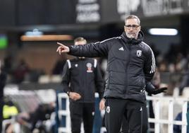 Jon Pérez Bolo, entrenador del Burgos CF.