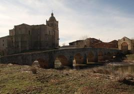 Vista de Villasandino, en Burgos.