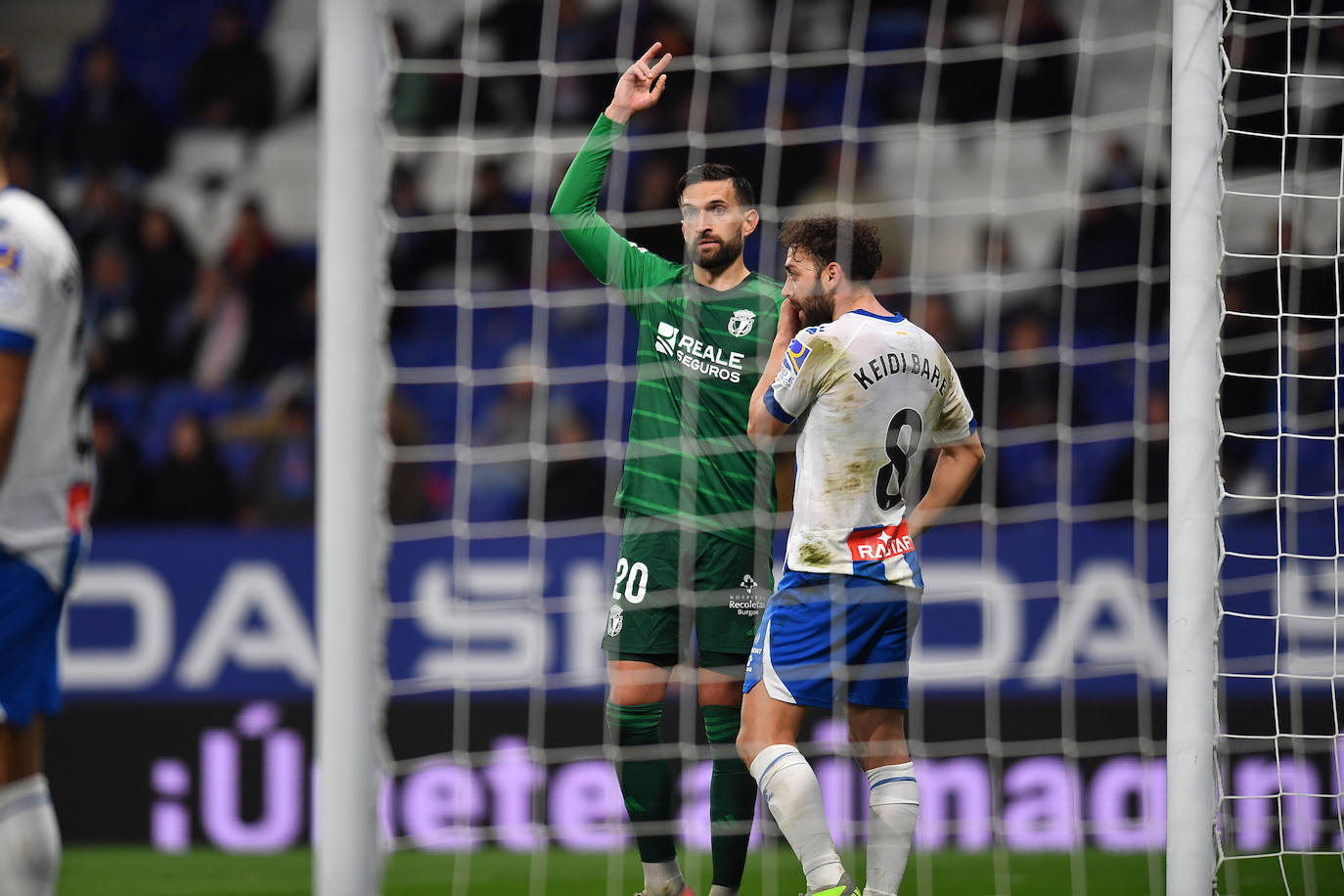 El empate entre el RCD Espanyol y el Burgos CF, en imágenes