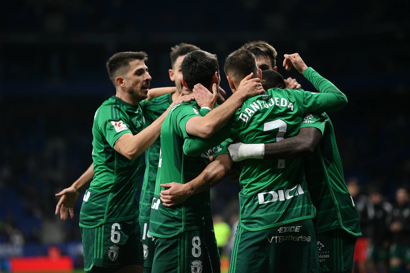 El empate entre el RCD Espanyol y el Burgos CF, en imágenes