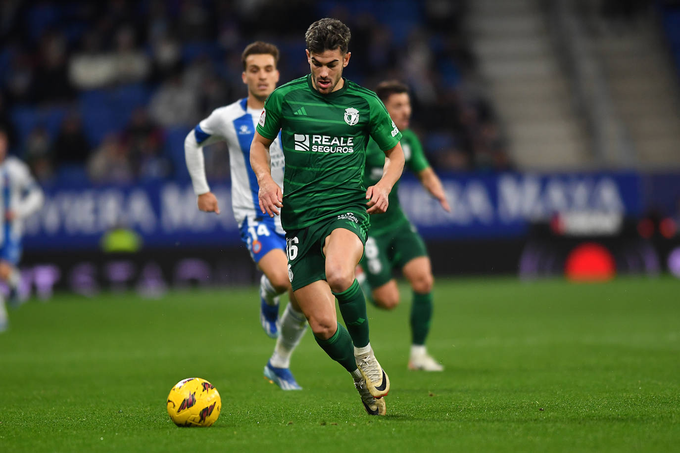 El empate entre el RCD Espanyol y el Burgos CF, en imágenes