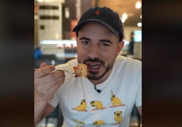 El influencer 'Cenando con Pablo' viraliza los platos de un restaurante de Burgos