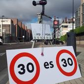 Denuncian exceso de velocidad en doce calles con límite 30 km/h en Burgos