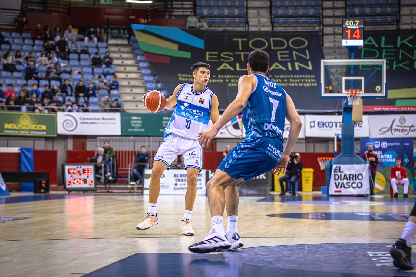 El San Pablo Burgos cae ante Guuk Guipuzkoa doce partidos después