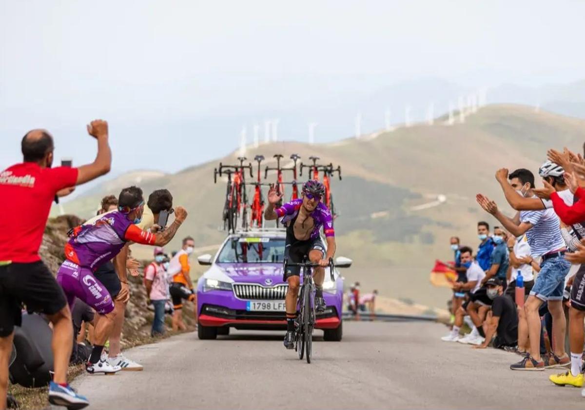 El ciclista Ángel Madrazo