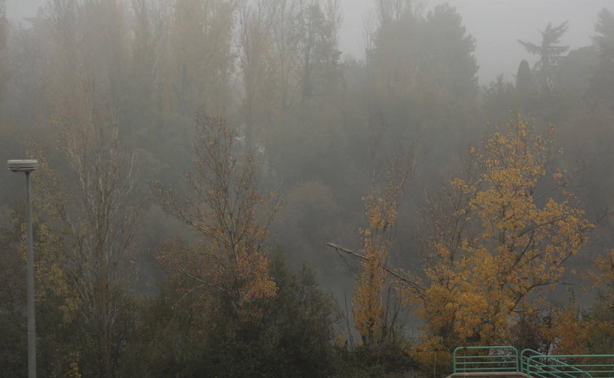 La niebla activa el aviso amarillo en Burgos. 