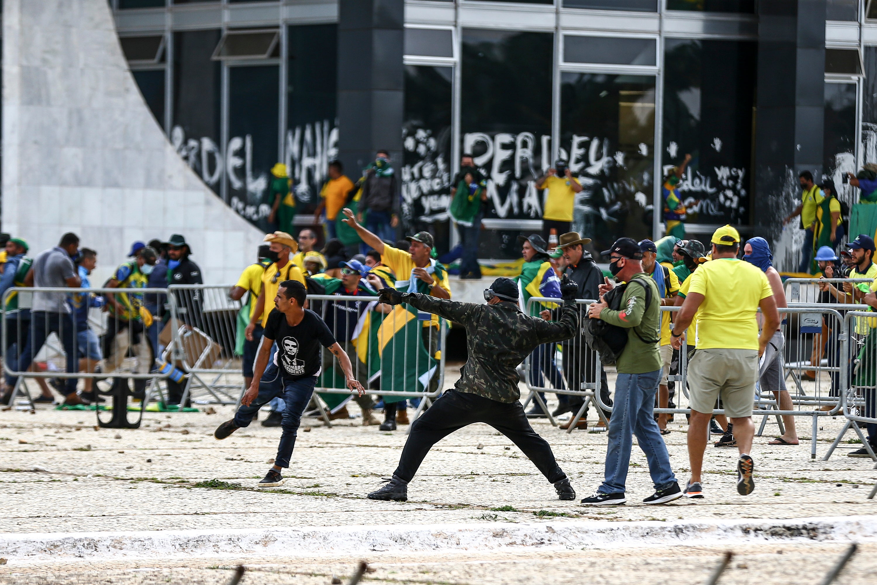 Fotos: Las imágenes del asalto bolsonarista en Brasil