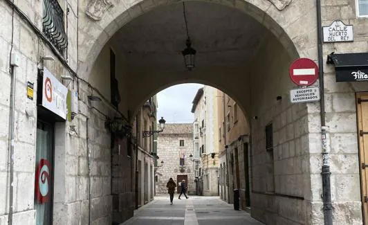 Calle del Infierno en Burgos.