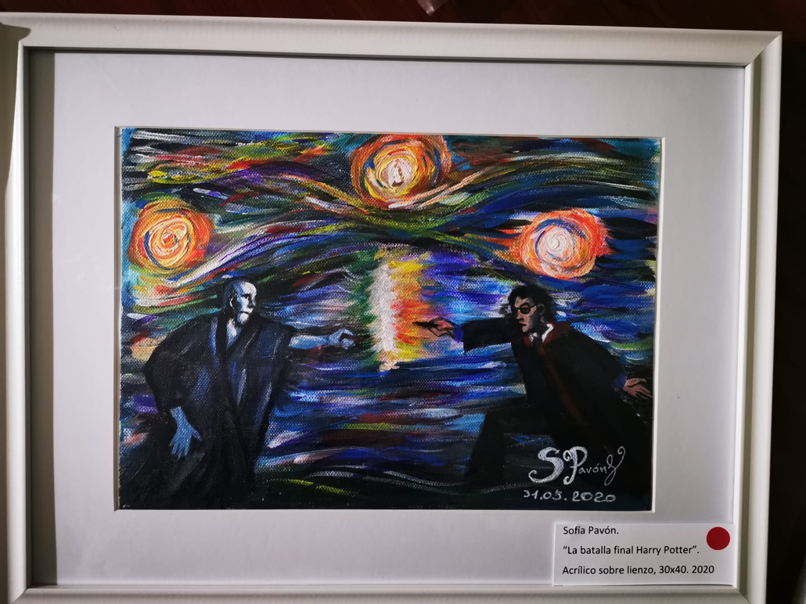 Fotos: Artistas ucranianos exponen en la Biblioteca Miguel de Cervantes de Burgos