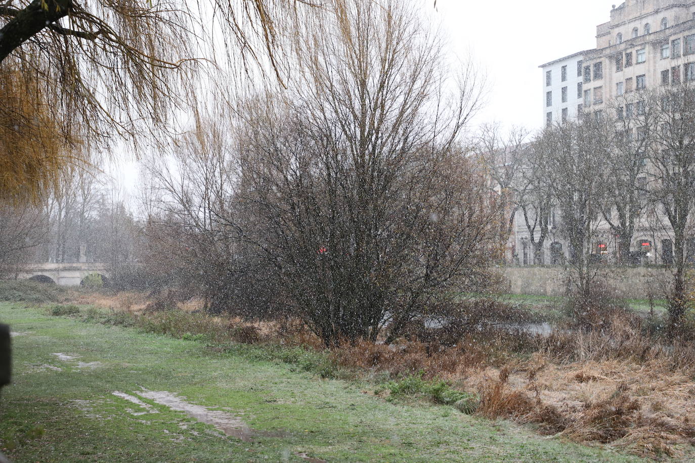 Fotos: Llega la nieve a Burgos capital