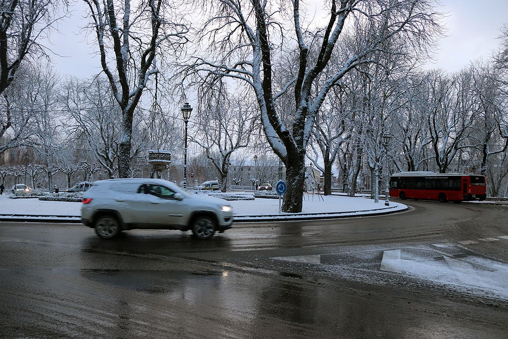 Fotos: La nieve llega a Burgos