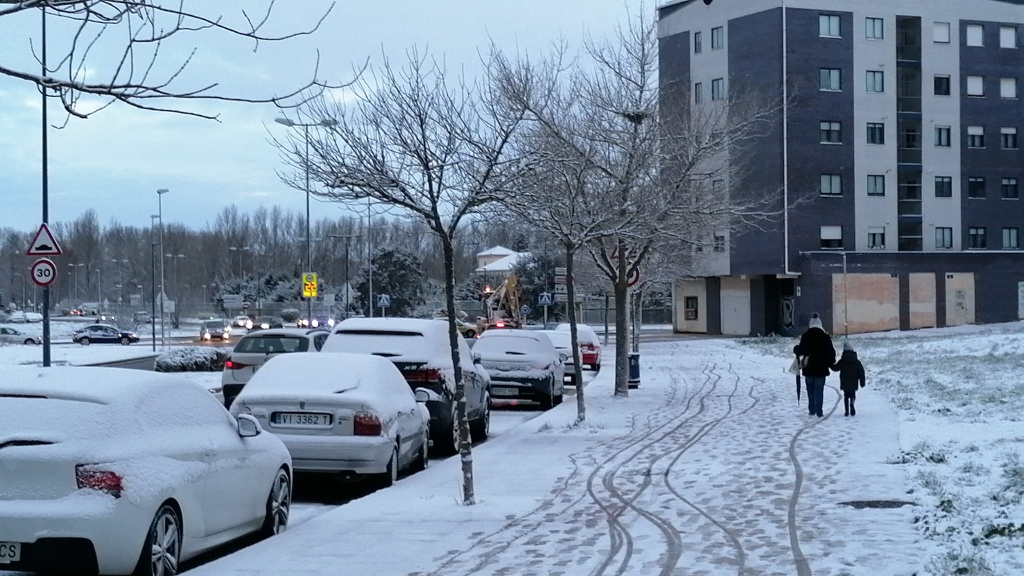 Fotos: La nieve llega a Burgos