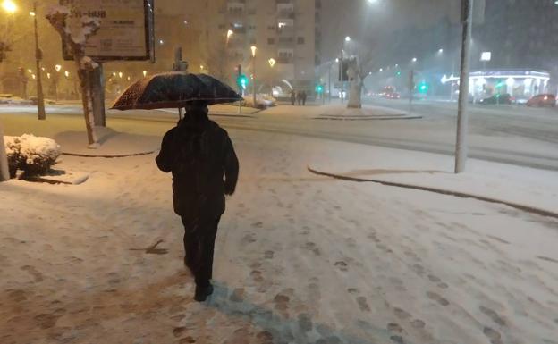 La nieve no da tregua en Burgos