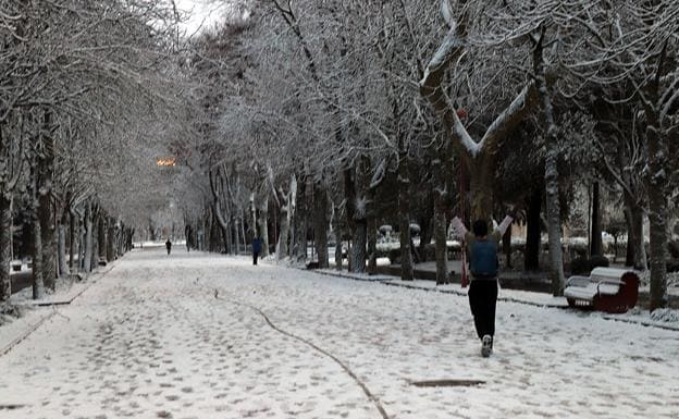 Así ha sido enero en Burgos: máximas de 1 grado, veinte días bajo cero y nieve